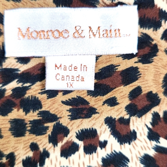 Monroe and Main, Women's Animal prnt dress, high waist bodice, box pleat… - Picture 6 of 7